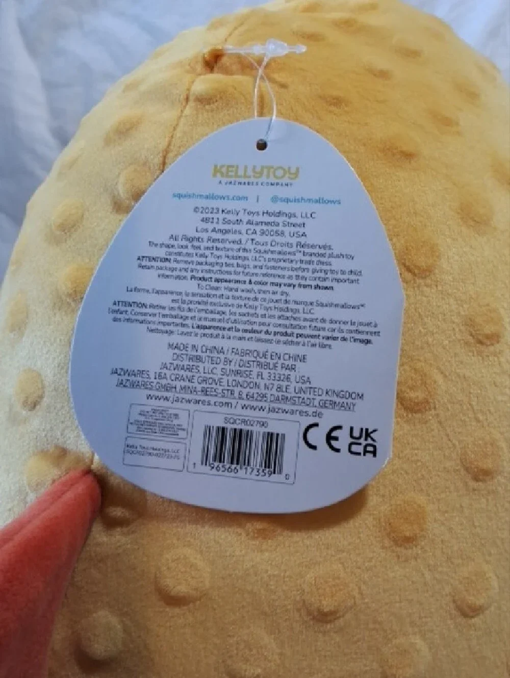 Squishmallows 12" Safa The Puffer Fish, NWT - Picture 5 of 6